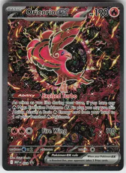 Oricorio ex 024 Promo ME: Mega Evolution Promo Pokemon Holo Near Mint - Image 1