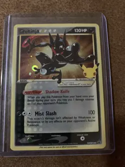 Greninja Gold Star - SWSH144 - Promo - Celebrations - Pokemon Card - NM/M - Image 1