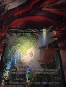 Pokemon Shaymin EX 94/99 Next Destinies Black & White Full Art Ultra Rare MP/HP - Image 5
