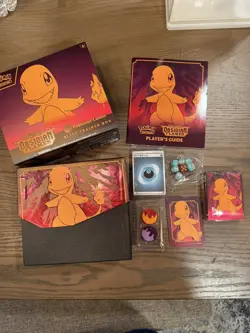 TCG Pokemon Center Obsidian Flames ETB Opened w/ Access. - No Packs/No Promo - Image 1