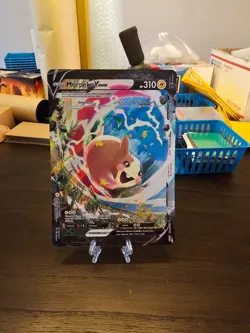Morpeko V-Union - Oversized Promo - SWSH215 - SWSH218 NM, English Pokemon SWSH B - Image 1