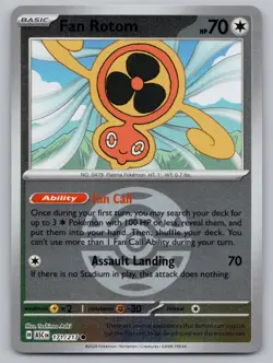 Fan Rotom (Dusk Ball) 171/217 ME: Ascended Heroes Pokemon Reverse Holo NM - Image 1