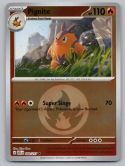 Pignite (Energy Symbol) 030/217 ME: Ascended Heroes Pokemon Reverse Holo NM - Image 1