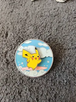 5 Official Pokemon Pins - Incl. Flying/Surfing Pikachu - Image 2