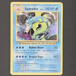 2016 Pokemon Gyarados 34/108 Evolutions Holo Rare LP - Image 1