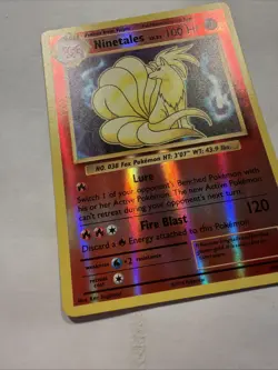 Pokemon TCG Ninetales Reverse Holo Rare Card 15/108 XY Evolutions 2016 VLP - Image 3