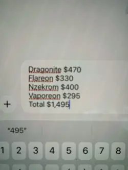 pokemon n zekrom dragonite vaporeon flareon all prestine 10. all 4 prestine 10 - Image 2