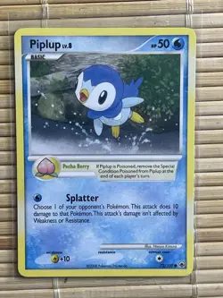 Piplup 72/100 Majestic Dawn Common Pokemon TCG [LP] - Image 1