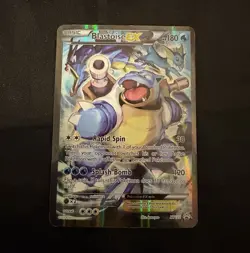 Pokemon TCG Blastoise ex XY122 Promo Holo XY English standard size - Image 1