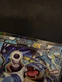 Pokemon TCG Blastoise ex XY122 Promo Holo XY English standard size - Image 2