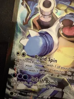 Pokemon TCG Blastoise ex XY122 Promo Holo XY English standard size - Image 4