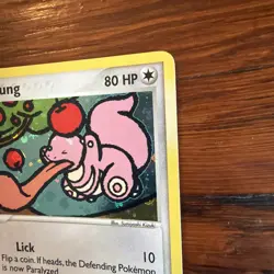2004 VTG Pokemon TCG Lickitung Pokemon Promos 37/112 NM+, Nice card! - Image 5