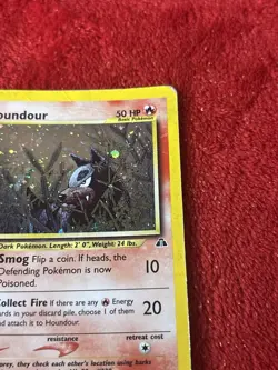 Houndour 5/75 Neo Discovery Holo Rare Vintage Pokemon TCG English Hp - Image 2