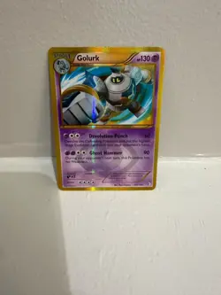 Pokemon TCG Golurk Boundaries Crossed Holo Card 150/149 Secret Rare - MP+/LP - Image 1