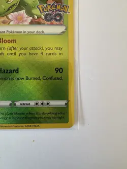 Radiant Venusaur 004/078 Pokemon GO Holo NM - Image 3