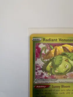 Radiant Venusaur 004/078 Pokemon GO Holo NM - Image 5
