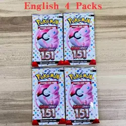 Pokemon Scarlet and Violet 151 Booster Bundle 4 pack New Factory Sealed - Image 3