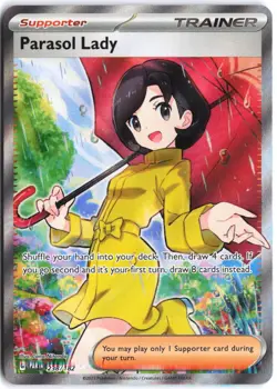 Parasol Lady 238/182 Ultra Rare Paradox Rift Pokemon NM - Image 1