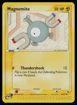Magnemite 63/97 Common Dragon Pokemon Lightly Played - Image 1