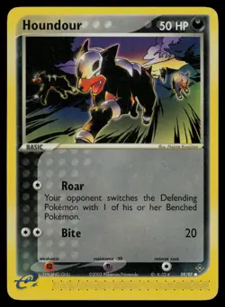 Houndour 59/97 Common Dragon Pokemon Lightly Played - Image 1