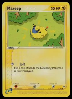 Mareep 64/97 Common Dragon Pokemon Lightly Played - Image 1
