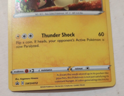 Pokemon TCG Morpeko SWSH Black Star Promo SWSH012 Holo Promo 2020 Card - Image 3