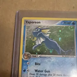 Nintendo Pokemon TCG Vaporeon 6/17 Holo Rare 70HP English 2006 Stage 1 - Image 4