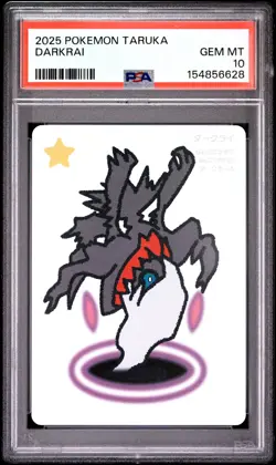 2025 POKEMON TARUKA DARKRAI PSA 10 - Image 1