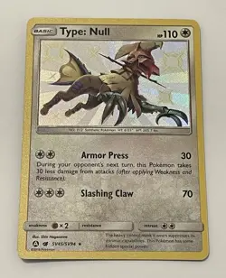 The Pokemon Company Type: Null Hidden Fates Shiny Vault Holo SV45/SV94 Eng - Image 1