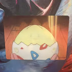 Pokemon Togepi Lenticular Viz Video Promo 3D Card - PIKA-0021D/DVD VHS - Image 2