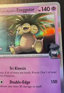 Team Rocket's Exeggutor 078/217 Holo Rare Ascended Heroes Pokemon TCG - Image 3