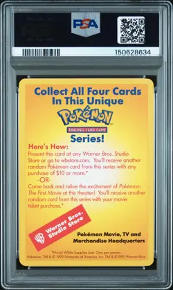 1999 Pokemon Insert Cards Catch Mew! PSA 8 NM-MT - Image 2