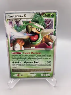 Torterra LV.X Black Star Promo DP09 Holo Pokemon Card - Image 1