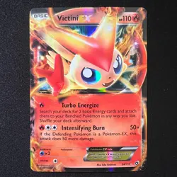 Victini EX -24/113 - Legendary Treasures Ultra Rare Holo Pokemon Cards TCG LP - Image 1