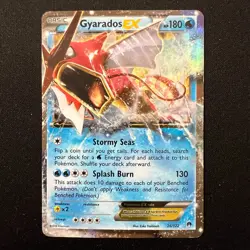 Gyarados EX 26/122 Breakpoint Holo Rare Pokemon Cards TCG MP - Image 1