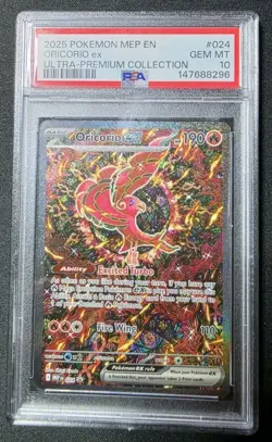 Pokemon MEP EN Oricorio Ex - UPC Promo #024 - PSA 10 - Image 1