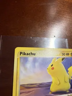 Pikachu 72/100 Common Sandstorm Pokemon NM/LP - Image 2