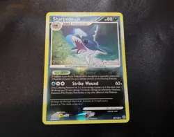 Sharpedo 37/132 Reverse Holo Rare Secret Wonders Pokemon Card LP - Image 1