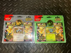 Pokemon TCG Ascended Heroes ME 2 Pack Blister - Erika & Larry Set - In hand now - Image 1