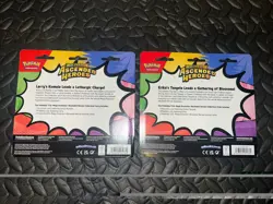 Pokemon TCG Ascended Heroes ME 2 Pack Blister - Erika & Larry Set - In hand now - Image 2