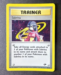 Pokemon Gym Challenge - Sabrina 20/132 Trainer Holo - Image 1