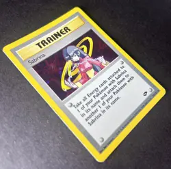 Pokemon Gym Challenge - Sabrina 20/132 Trainer Holo - Image 4