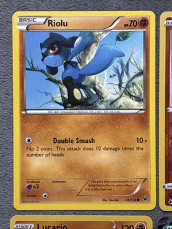 Riolu Lucario Pokemon Cards Lot Reverse Holo Cosmos Lucario V Star + More NM - Image 2