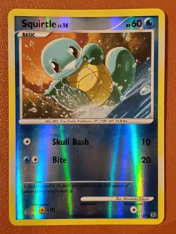 Squirtle 96/127 Platinum Reverse Holo 2009 Pokemon Card NM - LP - Image 1