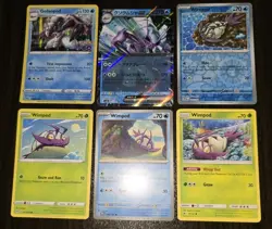 6 Wimpod & Golisopod Pokemon Cards NM Including Golisopod Ex 022/066 - Image 1