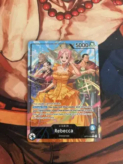 Rebecca Leader (Alternate Art) OP15-039 Adventure on Kami's Island Foil - Image 1