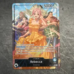 Rebecca (OP15-039) (Alternate Art) OP15-039 Adventure on Kami's Island Foil - Image 1