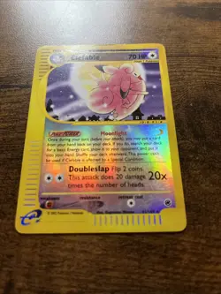 Clefable Expedition Base Set Reverse Holo Card 41/165 - Image 2