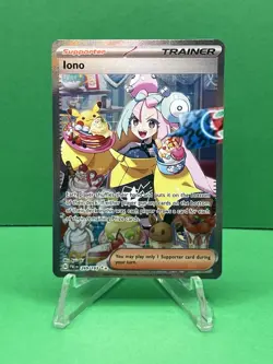Pokemon TCG Paldea Evolved Trainer Card Iono, Mint Holo, 269/193 - Image 1