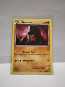 Nosepass 54/114 XY - Steam Siege Common Regular Pokemon TCG Card [ENG]* - Image 1